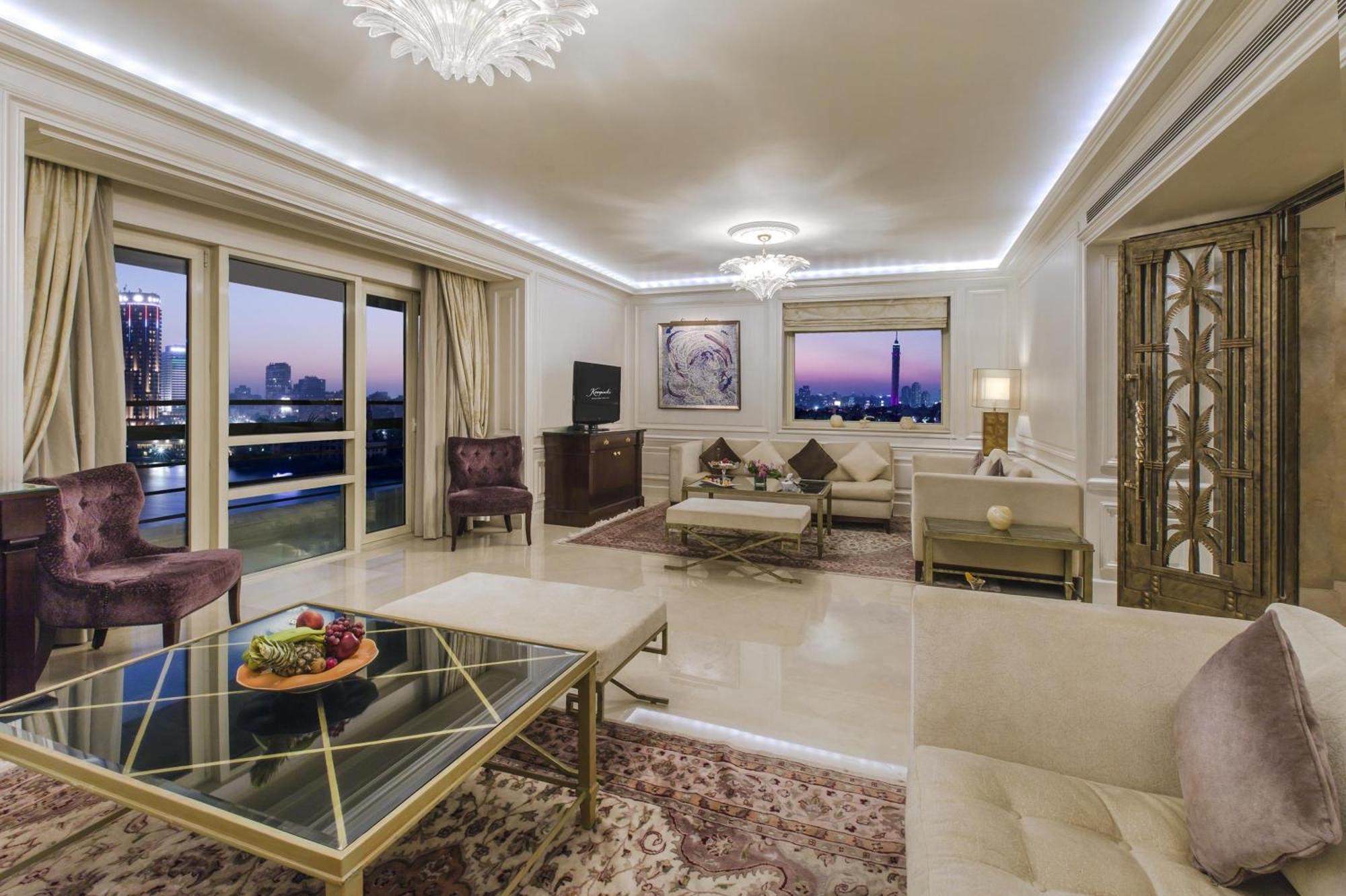 Kempinski Nile Hotel, Kairo Bagian luar foto