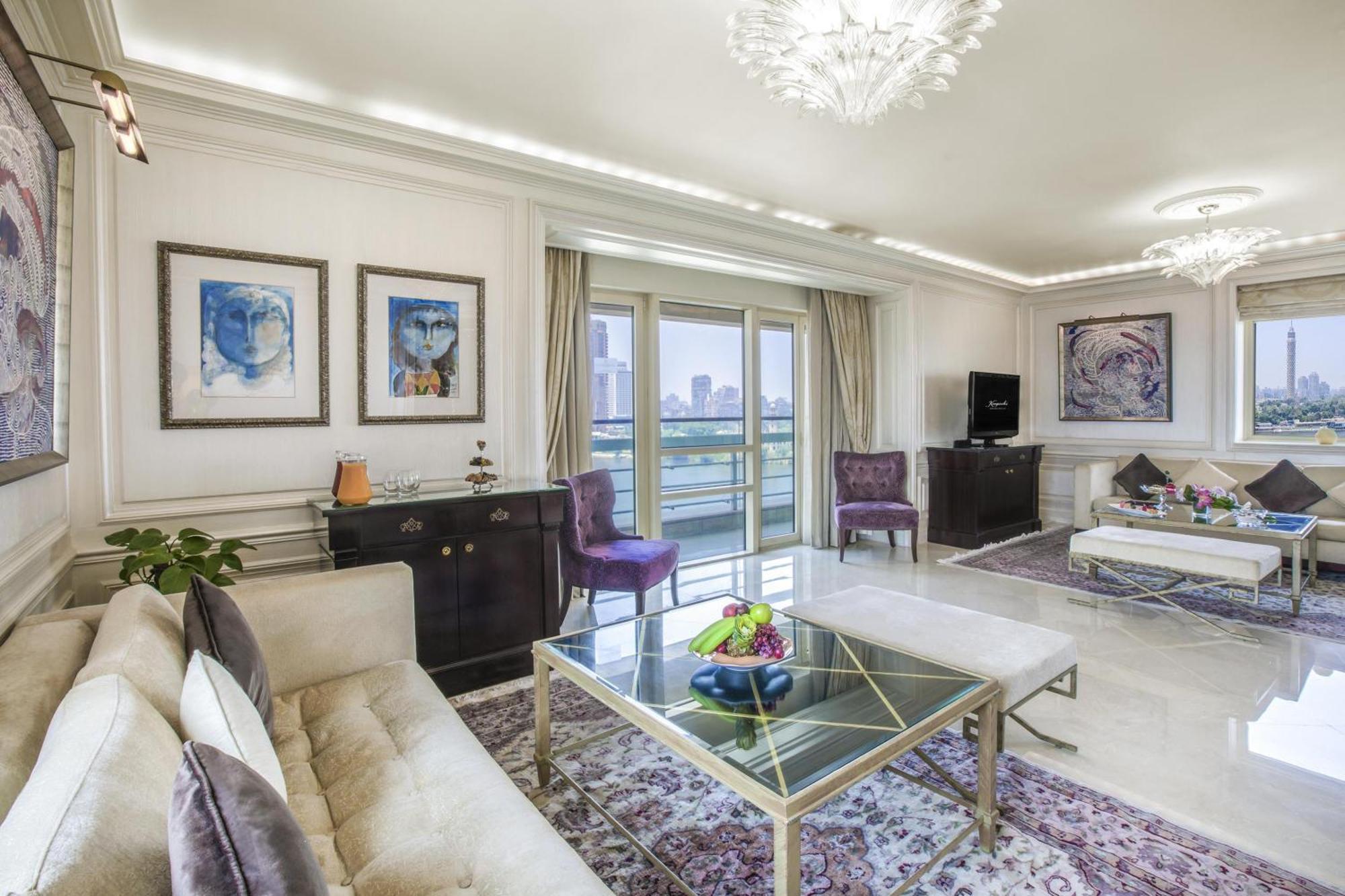 Kempinski Nile Hotel, Kairo Bagian luar foto