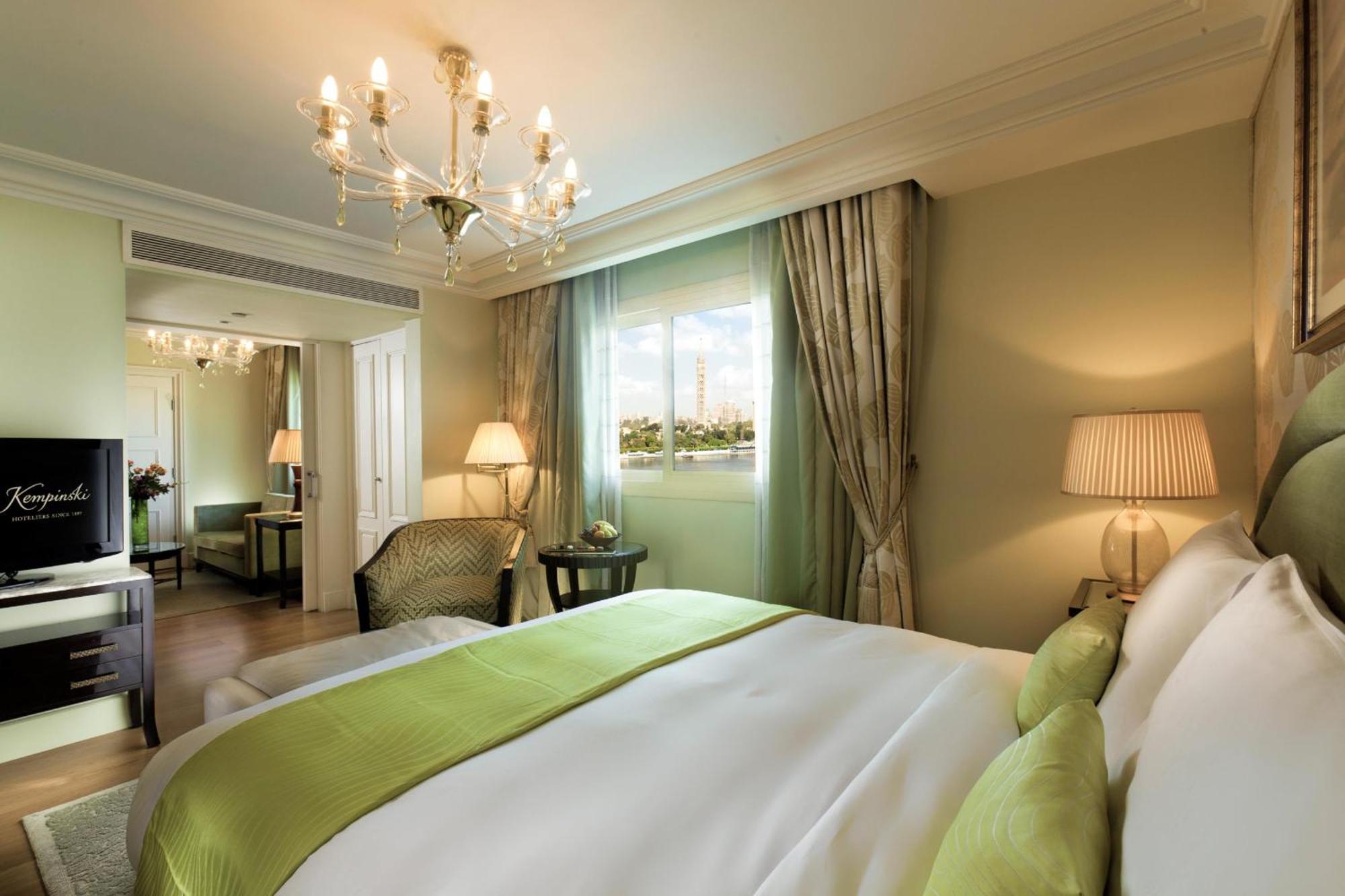 Kempinski Nile Hotel, Kairo Bagian luar foto