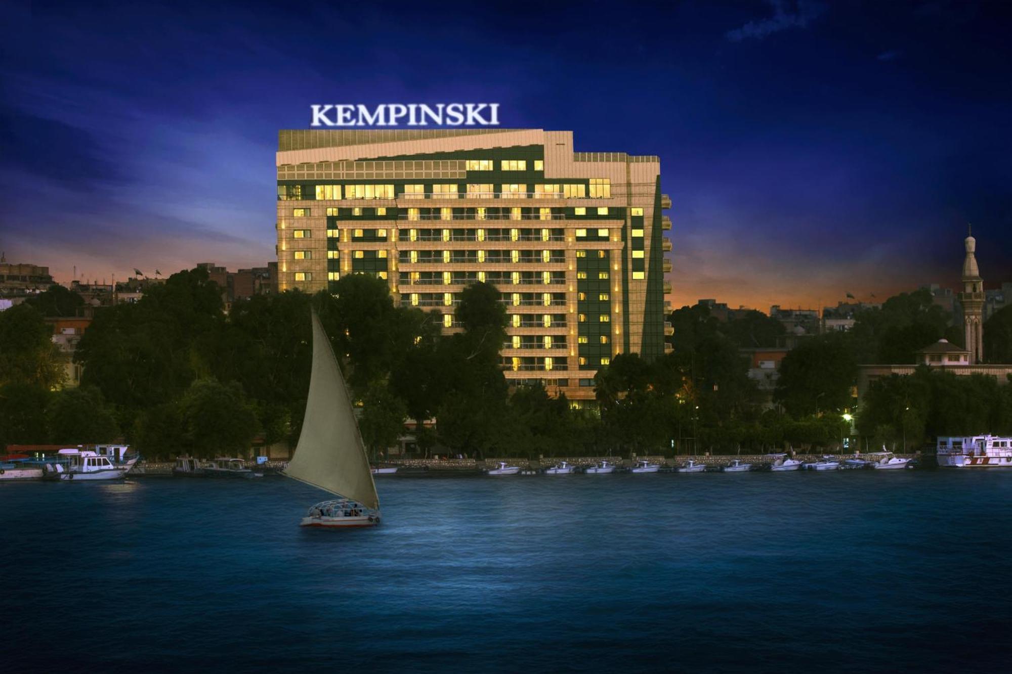 Kempinski Nile Hotel, Kairo Bagian luar foto